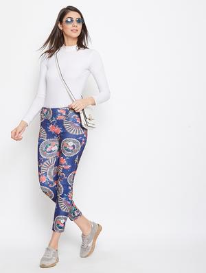 mid rise printed jegging - 16999373 - Standard Image - 5
