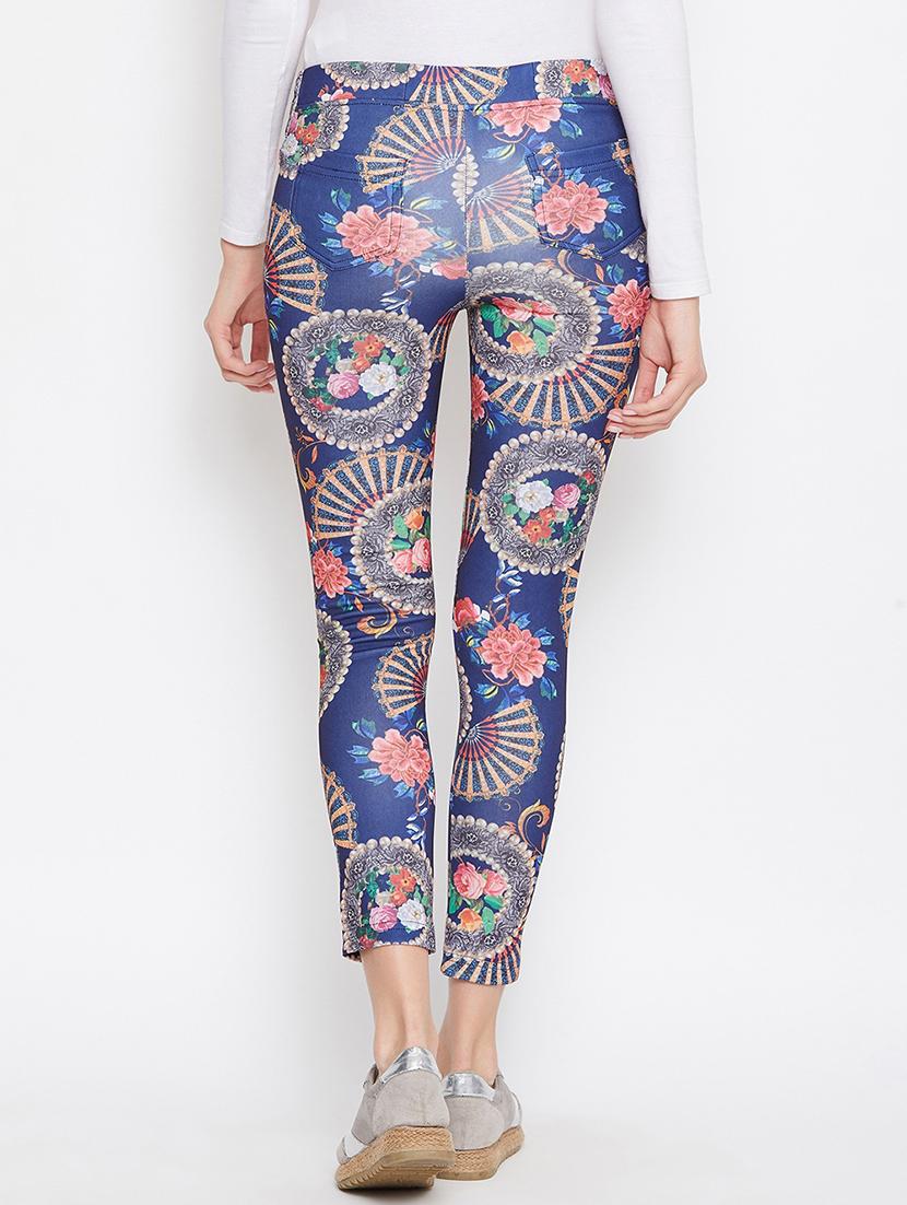 mid rise printed jegging - 16999373 - Zoom Image - 3