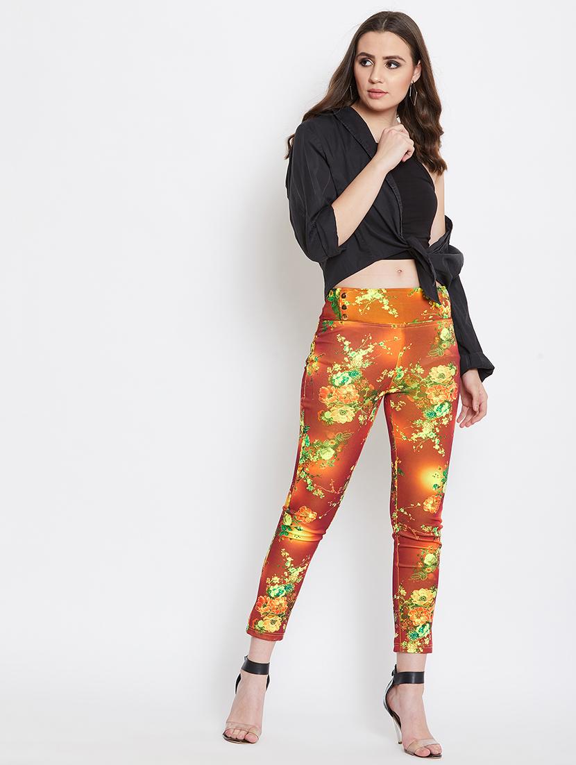 mid rise printed jegging - 16999374 - Zoom Image - 5