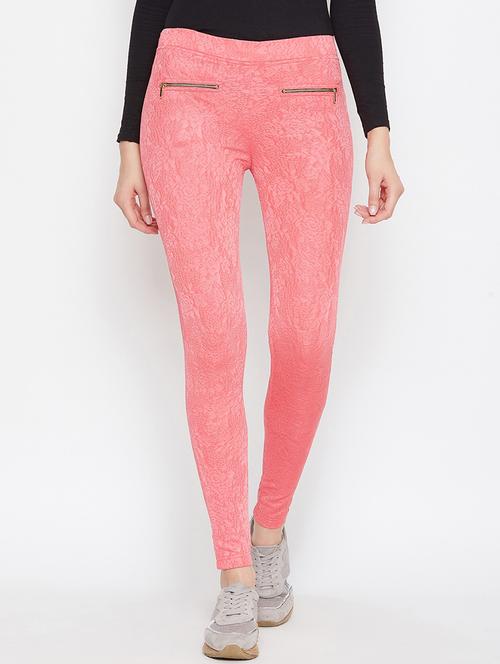 mid rise floral jegging - 16999376 - Standard Image - 1