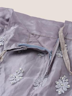embroidered flared lehenga - 16999680 - Standard Image - 5
