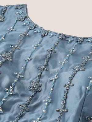 embroidered flared lehenga - 16999681 - Standard Image - 6