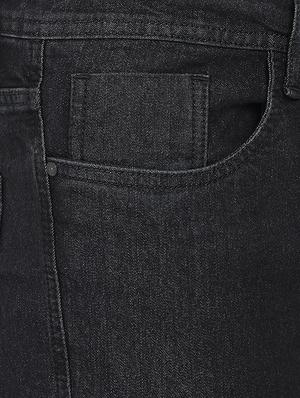 black plain denim jeans - 16999906 - Standard Image - 5
