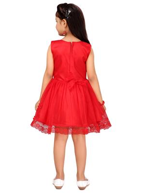 red net frock - 17000630 - Standard Image - 3