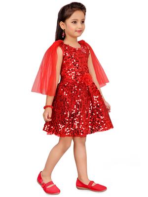 red net frock - 17000635 - Standard Image - 2