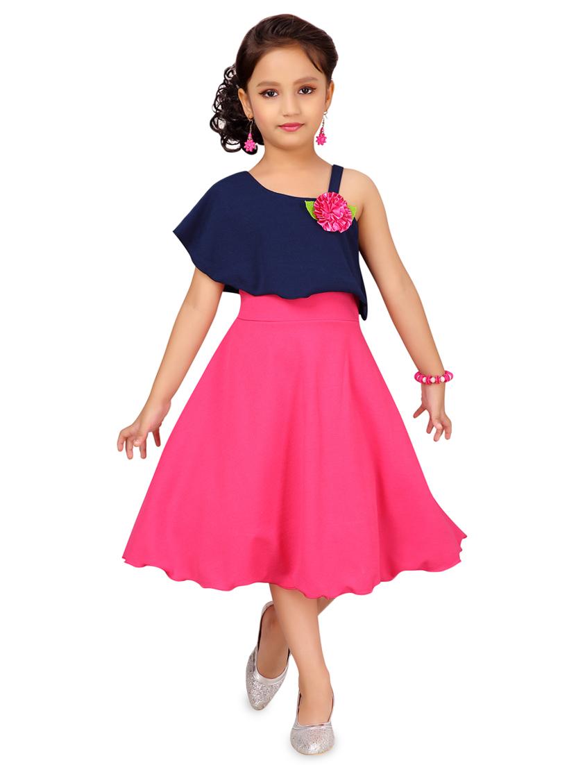 blue cotton frock - 17000654 - Zoom Image - 1