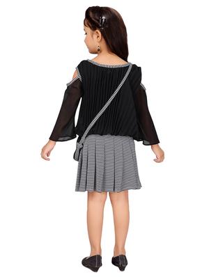 black cotton skirt top twin sets - 17000684 - Standard Image - 3