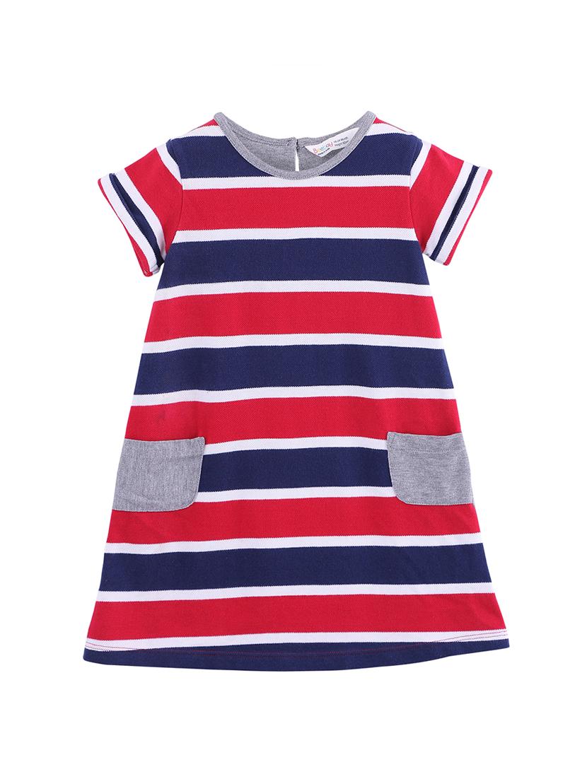 multi colored cotton frock - 17000711 - Zoom Image - 1