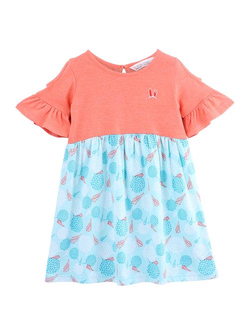 pink cotton frock - 17000712 - Standard Image - 1