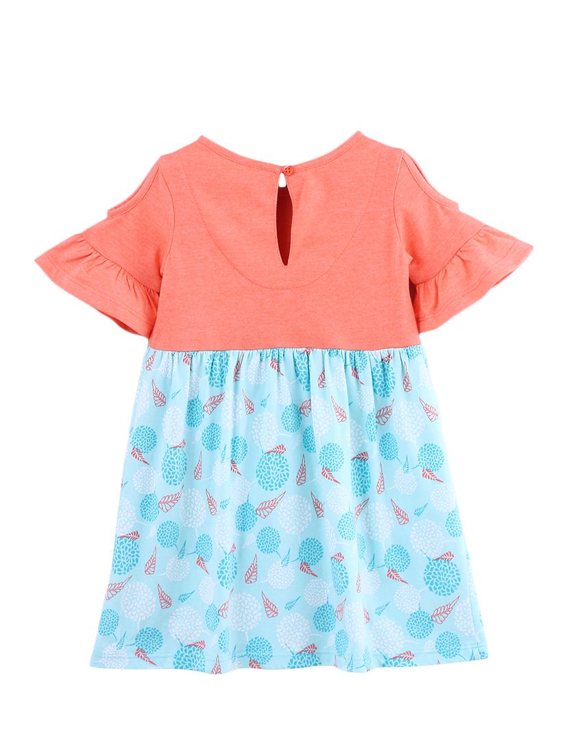 pink cotton frock - 17000712 - Zoom Image - 2