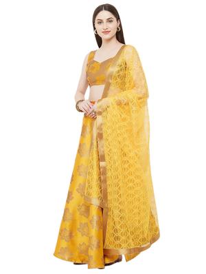 floral a-line lehenga - 17001064 - Standard Image - 2