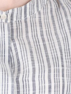 long sleeved striped shirt - 17001207 - Standard Image - 5