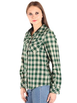long sleeved checkered shirt - 17001214 - Standard Image - 2