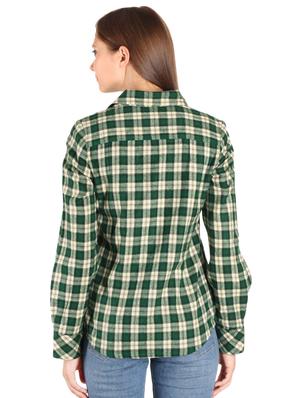 long sleeved checkered shirt - 17001214 - Standard Image - 3