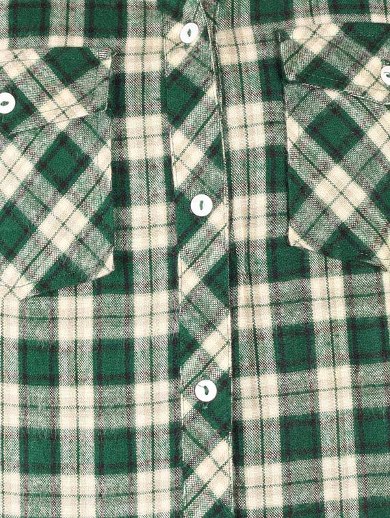 long sleeved checkered shirt - 17001214 - Zoom Image - 5