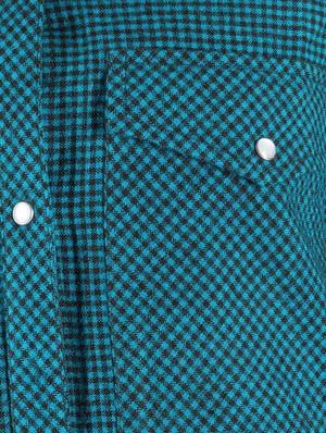 gingham checkered shirt - 17001229 - Standard Image - 5