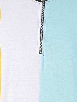 multi color block cut & sew t-shirt - 17001500 - Standard Image - 5