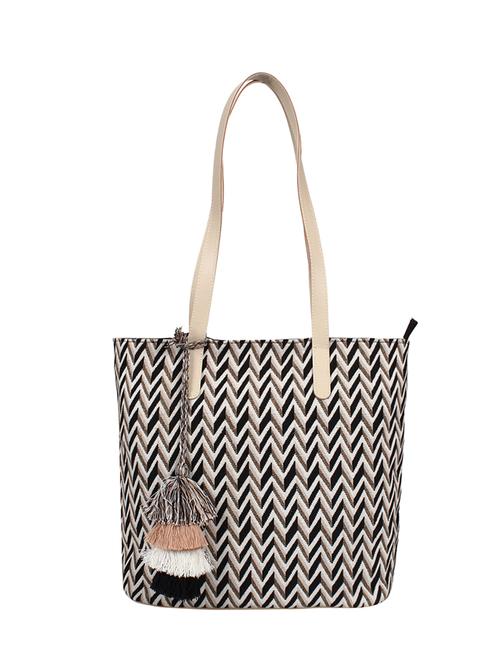 beige cotton handbag - 17001722 -  Standard Image - 0