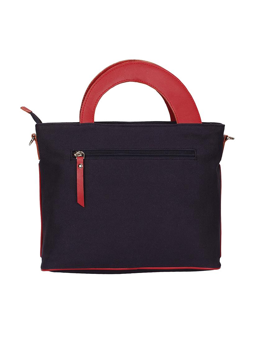 blue canvas regular sling bag - 17001751 - Zoom Image - 2