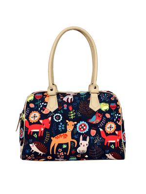 blue canvas regular sling bag - 17001753 - Standard Image - 2
