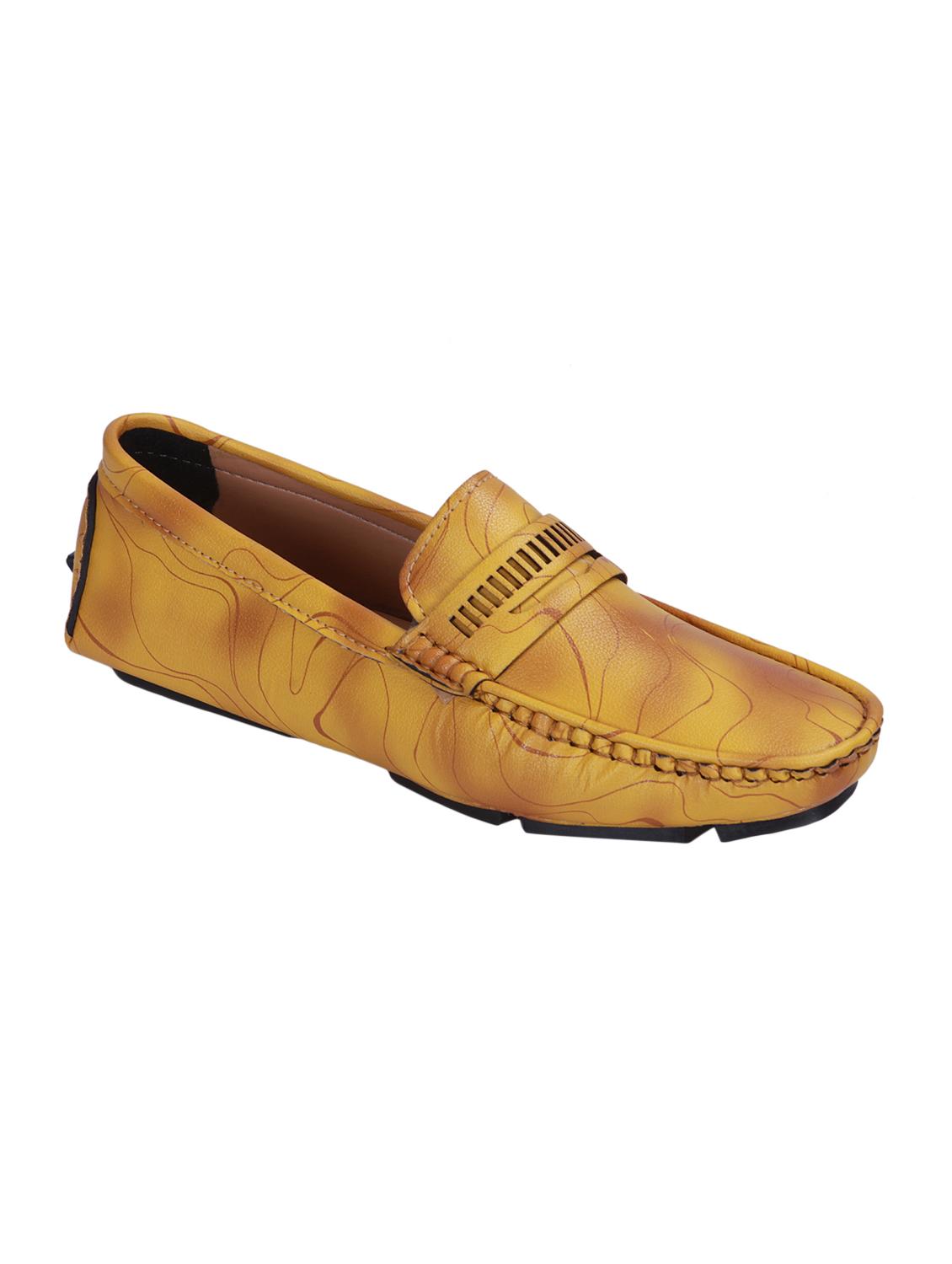 beige synthetic slip on loafers - 17001794 - Zoom Image - 1