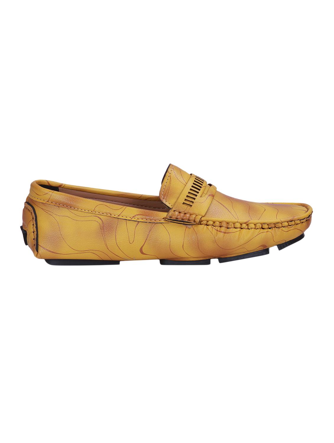 beige synthetic slip on loafers - 17001794 - Zoom Image - 2