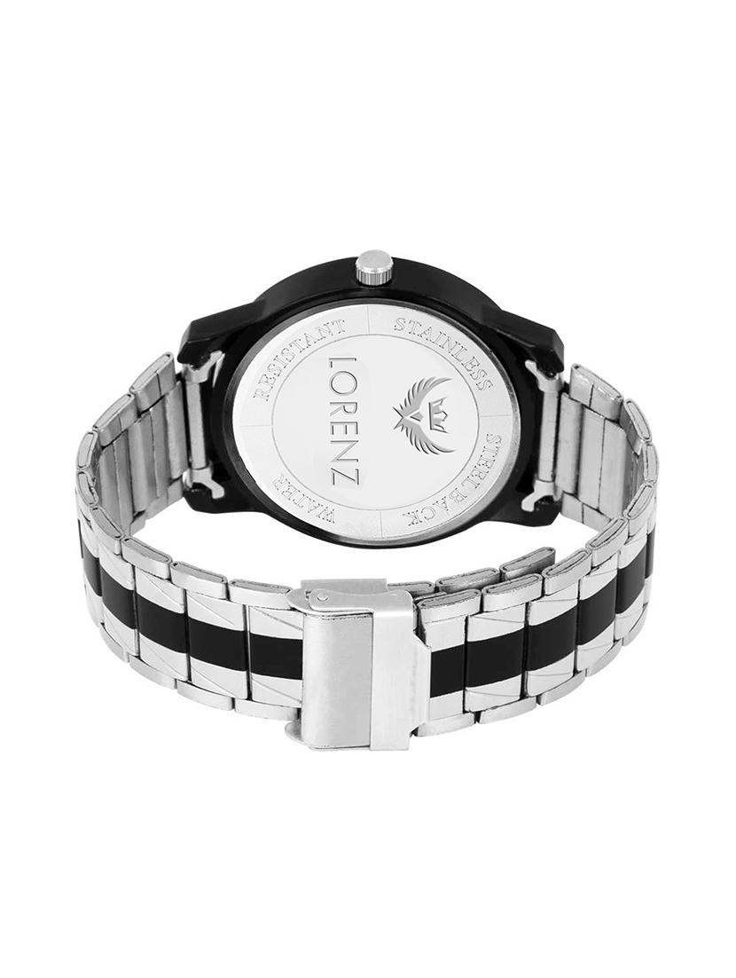 lorenz two tone chain & multi colour dial watch for men | watch for boys | mk-3051k - 17005258 - Zoom Image - 3