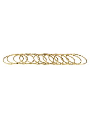 gold plated bangles - 17005913 - Standard Image - 2