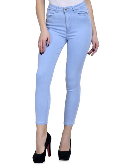 high rise skinny fit jeans - 17005964 - Standard Image - 1