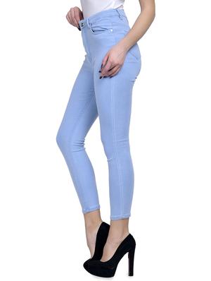 high rise skinny fit jeans - 17005964 - Standard Image - 2