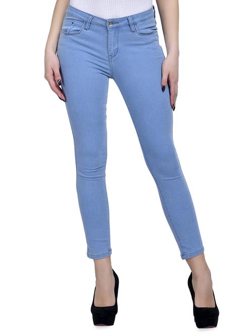 mid rise skinny fit jeans - 17005969 - Standard Image - 1