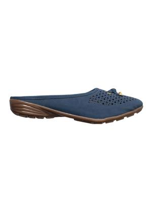 navy synthetic clogs sandals - 17006173 - Standard Image - 2