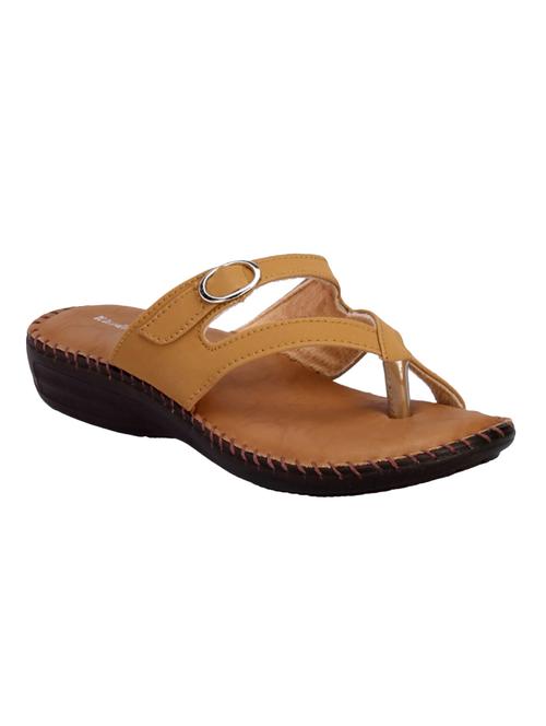 brown synthetic sandals - 17006194 - Standard Image - 1