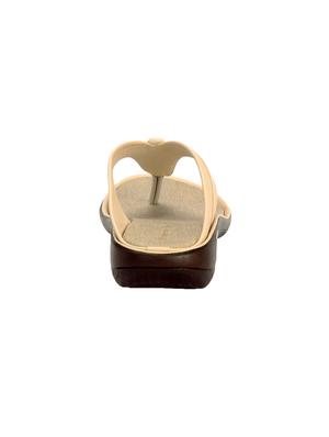 beige synthetic sandals - 17006201 - Standard Image - 3