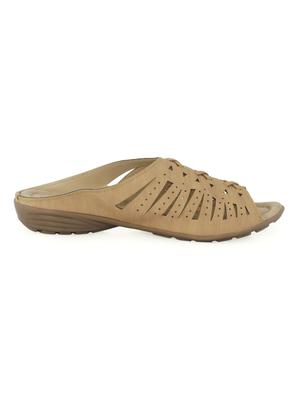 beige synthetic mules sandals - 17006223 - Standard Image - 2