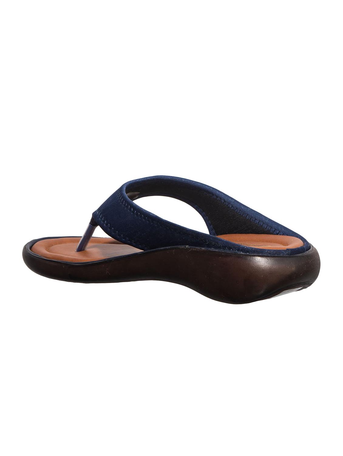 khadims women navy casual slip-on sandal - 17006309 - Zoom Image - 3