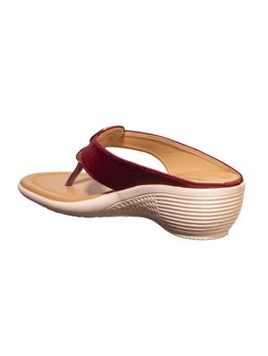 red slip on wedge - 17006310 - Standard Image - 3