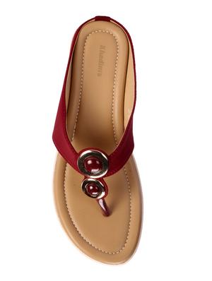 red slip on wedge - 17006310 - Standard Image - 4