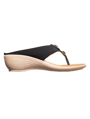 black slip on wedge - 17006311 - Standard Image - 2