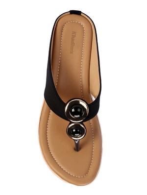 black slip on wedge - 17006311 - Standard Image - 4