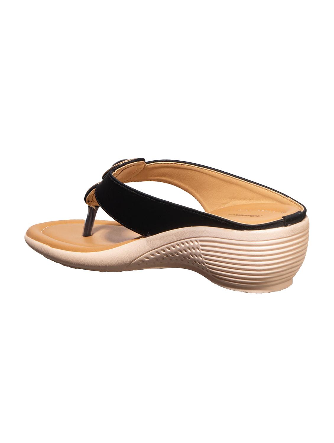 black slip on wedge - 17006311 - Zoom Image - 3