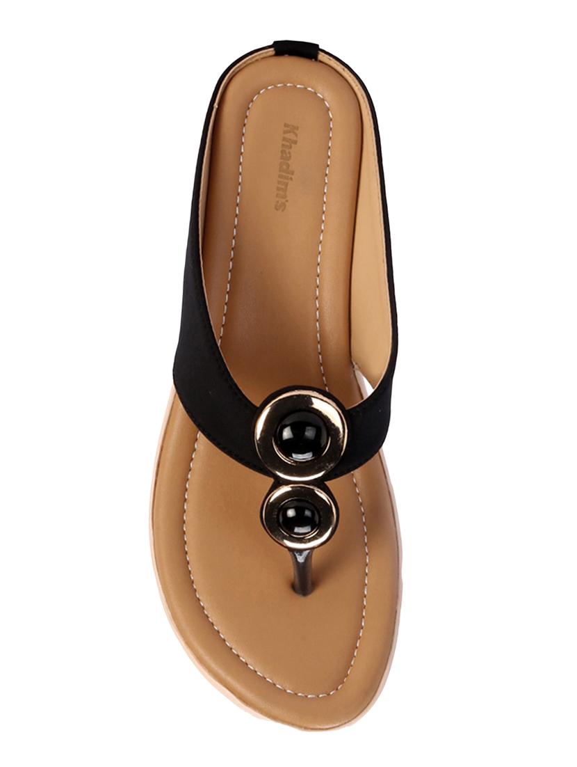 black slip on wedge - 17006311 - Zoom Image - 4
