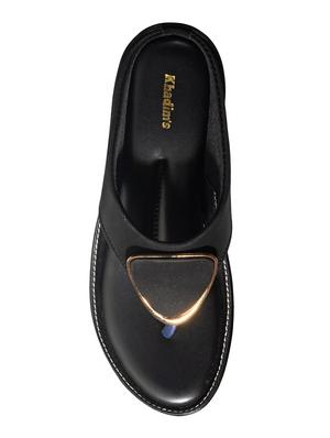 black slip on wedge - 17006314 - Standard Image - 4