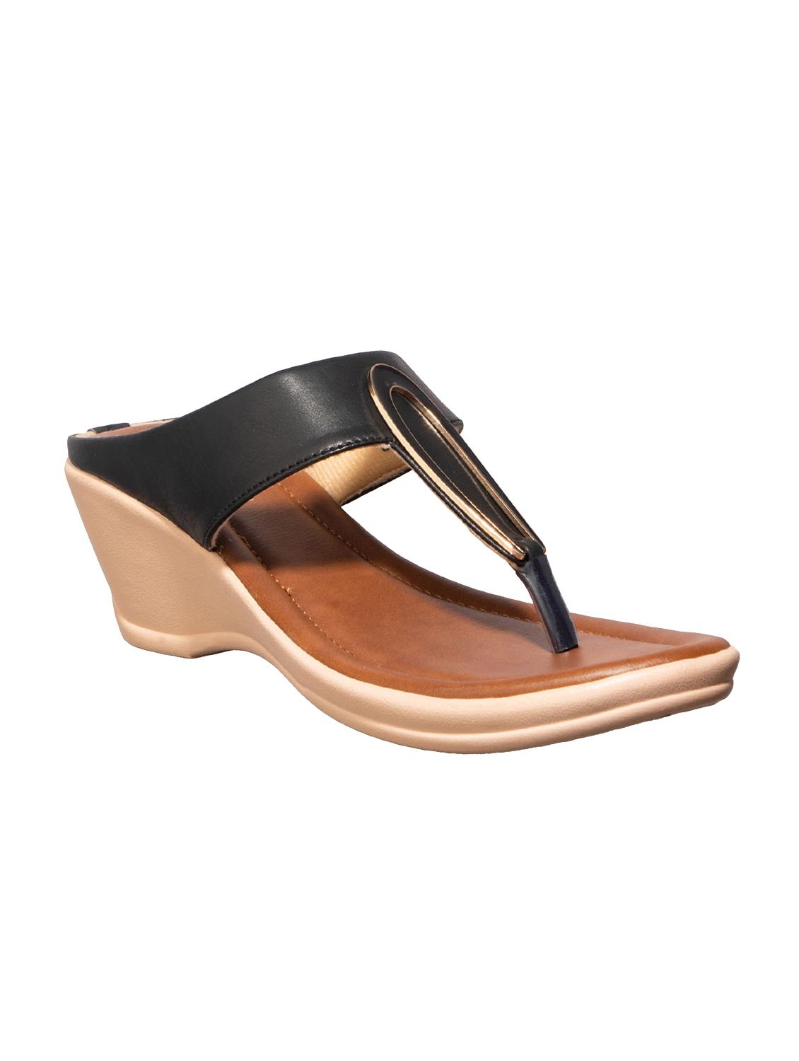 black slip on wedge - 17006316 - Zoom Image - 1