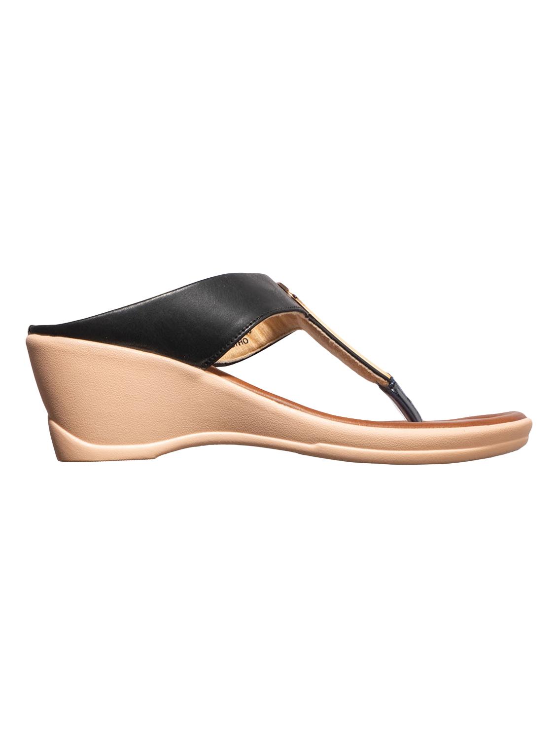 black slip on wedge - 17006316 - Zoom Image - 2