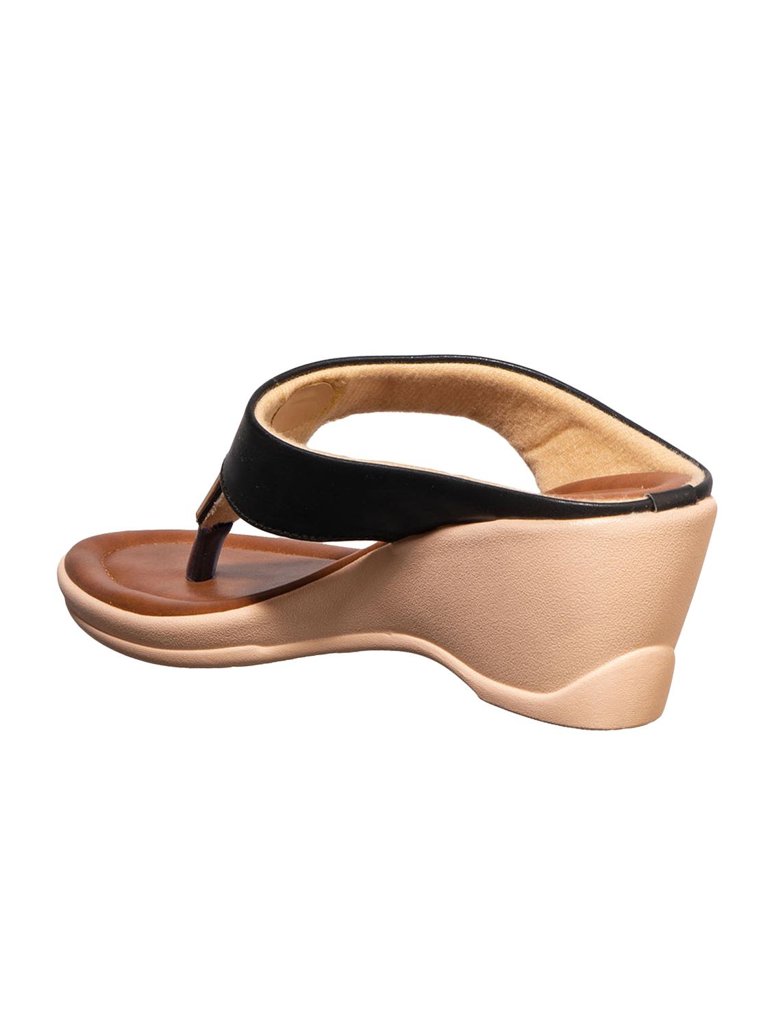 black slip on wedge - 17006316 - Zoom Image - 3