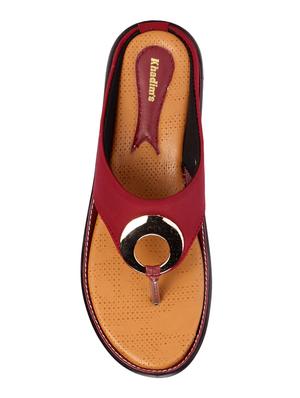 red slip on wedge - 17006322 - Standard Image - 4