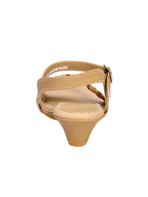 beige buckle wedge - 17006326 - Standard Image - 3