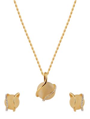 gold metal pendant - 17006374 - Standard Image - 2