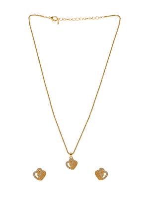 gold metal pendant - 17006376 - Standard Image - 3